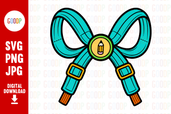 Backpack Strap Bow Png for Creative Projects