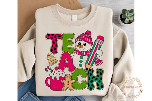Christmas Teacher Snowman PNG Clipart: A Versatile Digital Asset for Creative Projects