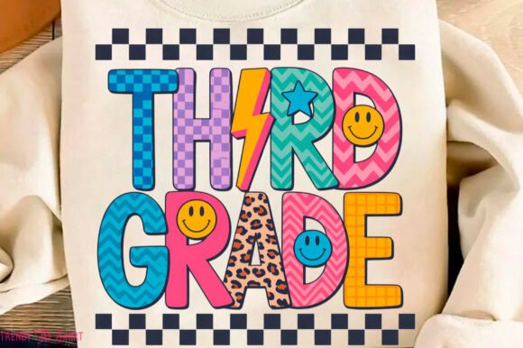 Preppy Third Day of School PNG Back to: A Digital Asset for Creative and Practical Uses