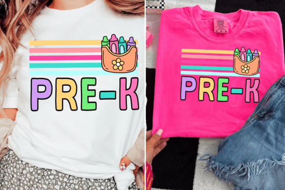 Retro Pre-K Png, Cute School Png: A Playful Touch for Learning and Life