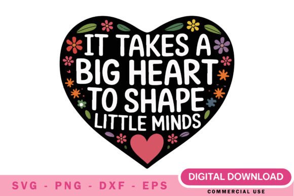 The Power of Appreciation: Big Heart Little Minds SVG and the Rise of Thoughtful Gifting